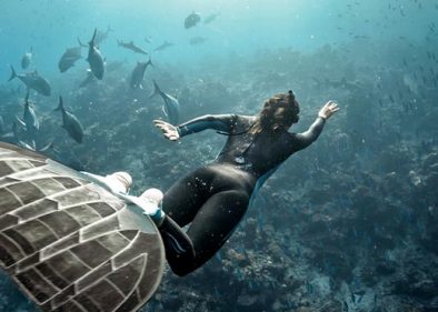 Freediving brings peace, adventure - Freediving in United Arab Emirates. Courses, Certificates and Equipment