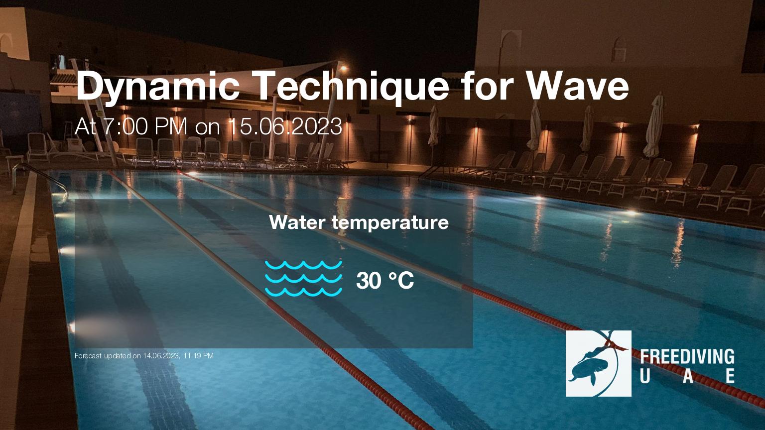 Expected weather during Dynamic Technique for Wave on Thu, Jun 15, at 7:00 PM