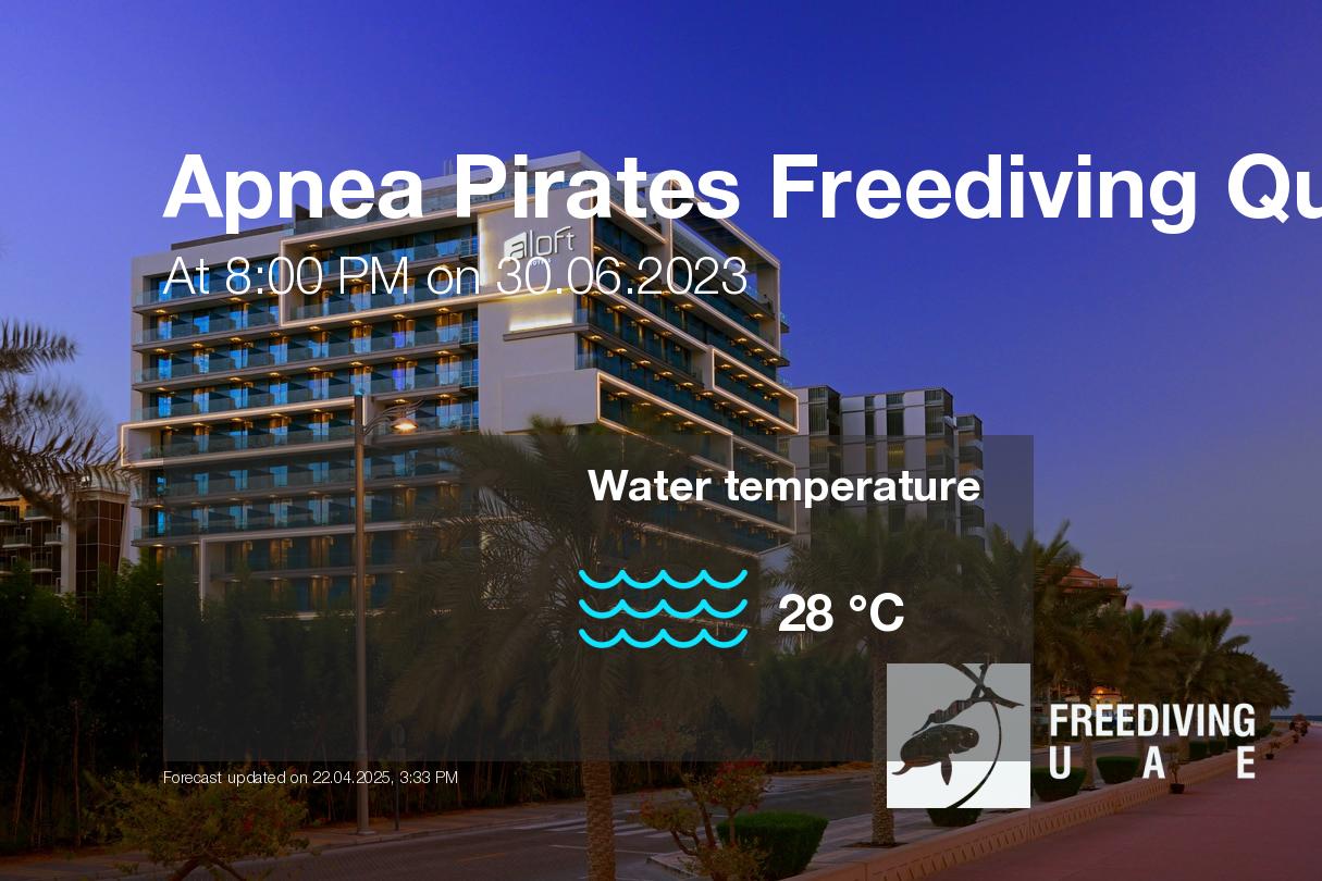 Expected weather in Aloft Palm Jumeirah