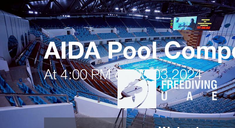 Expected weather during AIDA Pool Competition Safety Freediver Session on Sun, Mar 3, at 4:00 PM